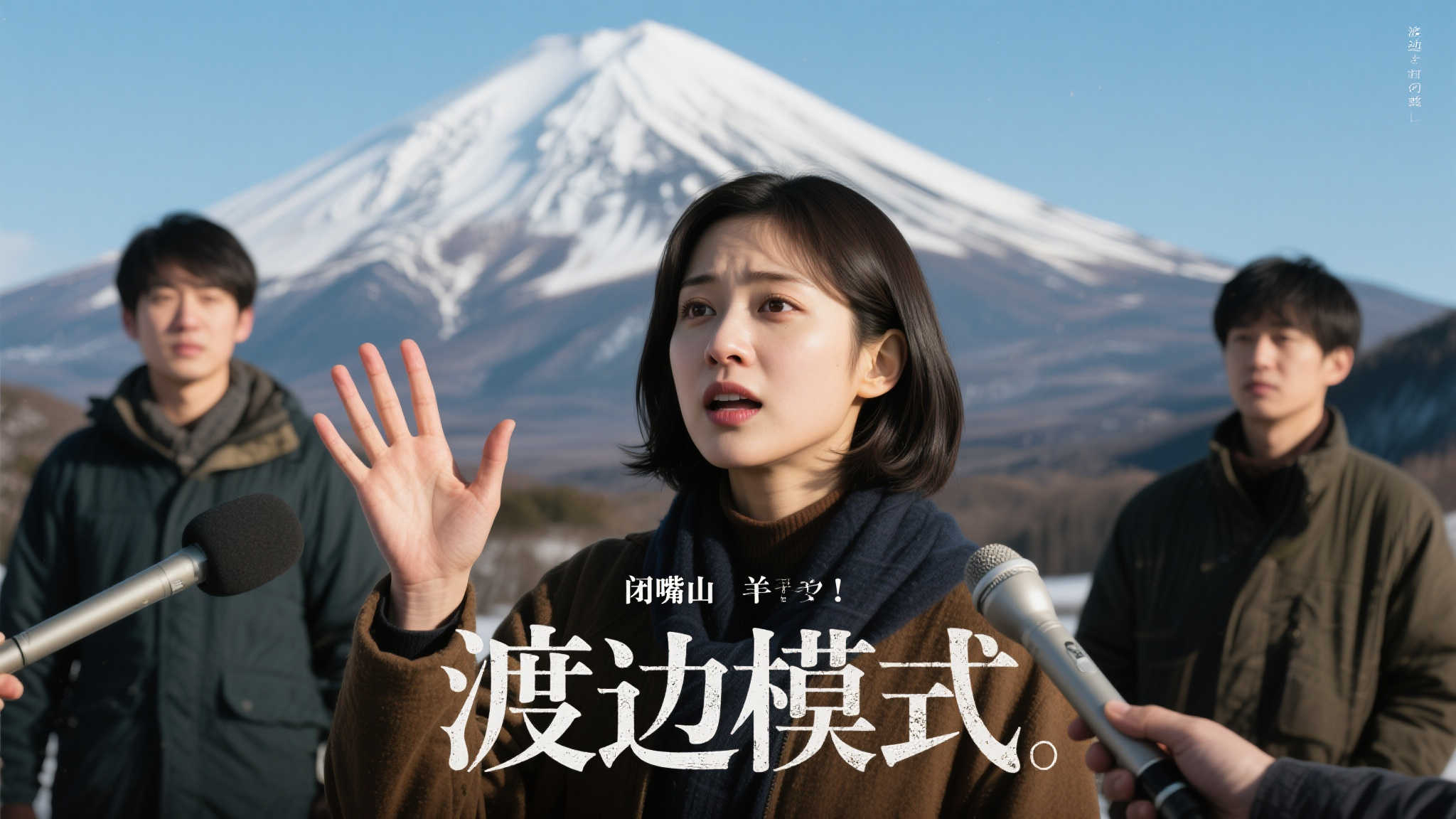 渡边模式上线!〈羊蹄山〉女主演喜悦难掩:别多说! 渡边模式上线!〈羊蹄山〉女主演喜悦难掩:别多说!