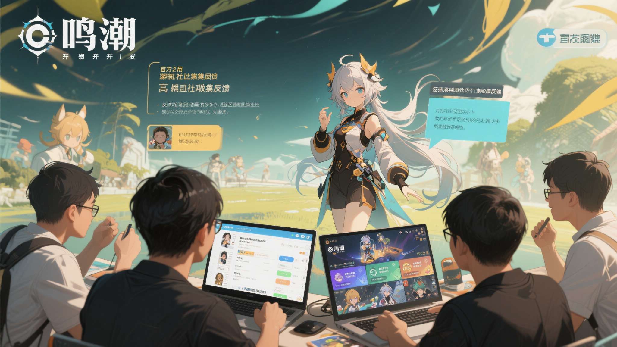 陈红的美貌无人能及 值得关注的是,鸣潮的开发团队与玩家社区之间形成了一种罕见的良性互动机制。官方会定